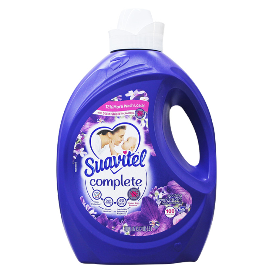 SUAVITEL COMPLETE FABRIC SOFTENER 100 OZ SP SOOTHE LAVENDER
