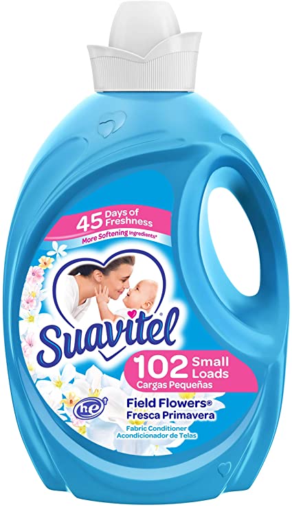 SUAVITEL FABRIC SOFTENER 1 L FRESCA PRIMAVERA (BLUE)