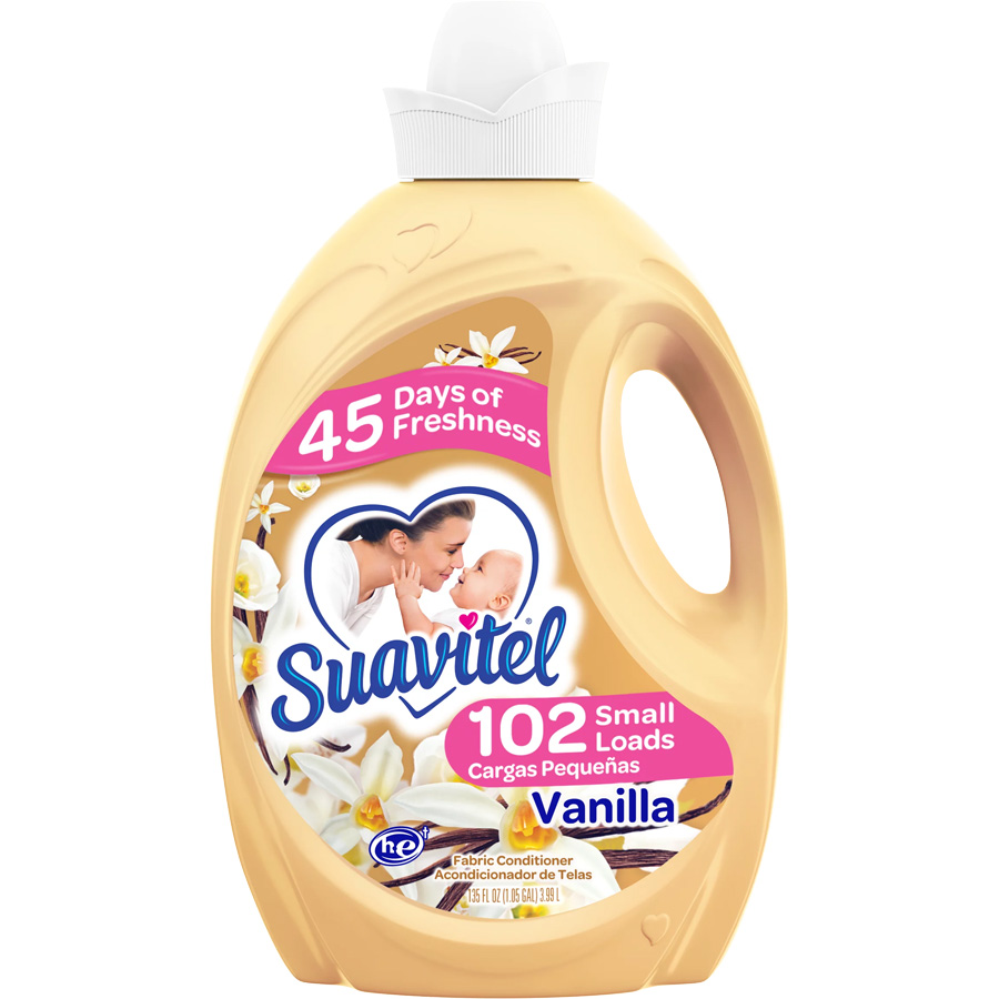 SUAVITEL FABRIC SOFTENER 135 OZ VANILLA