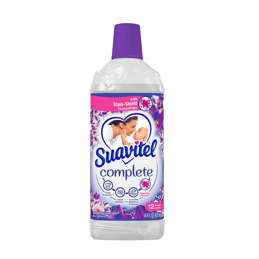 SUAVITEL FABRIC SOFTENER 14.4 OZ LAVENDER- DISCONTINUED