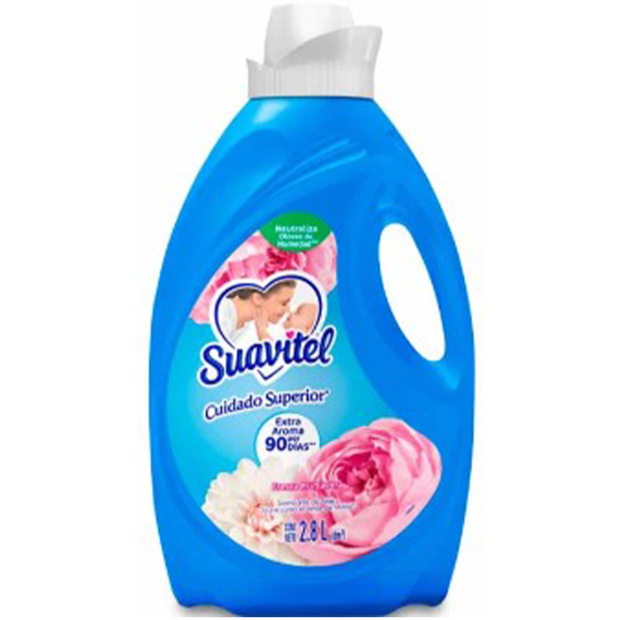 SUAVITEL FABRIC SOFTENER 2.8 L FRESCA PRIMAVERA (BLUE)