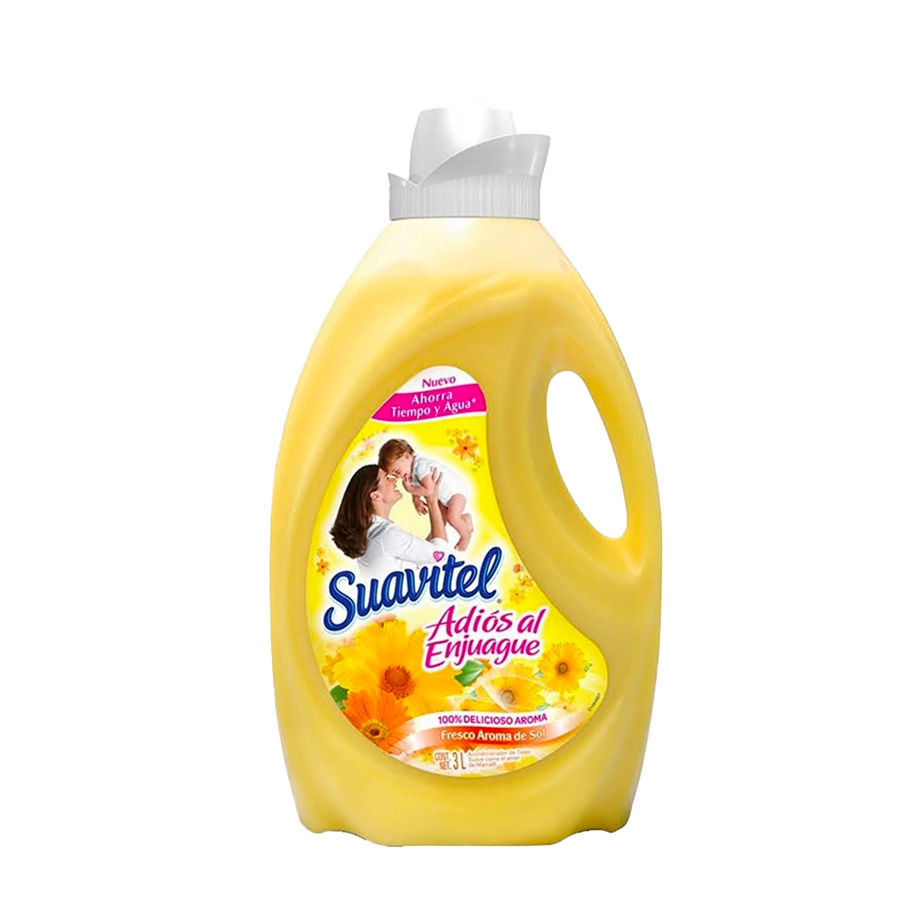 SUAVITEL FABRIC SOFTENER 3 L AROMA DE SOL (YELLOW)