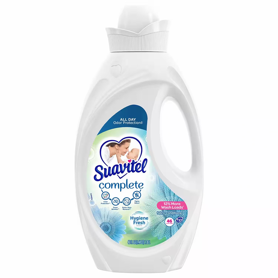 SUAVITEL FABRIC SOFTENER 46 OZ HYGIENE FRESH