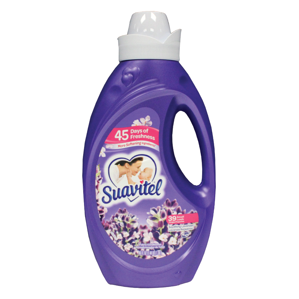 SUAVITEL FABRIC SOFTENER 46 OZ SOOTHING LAVENDER