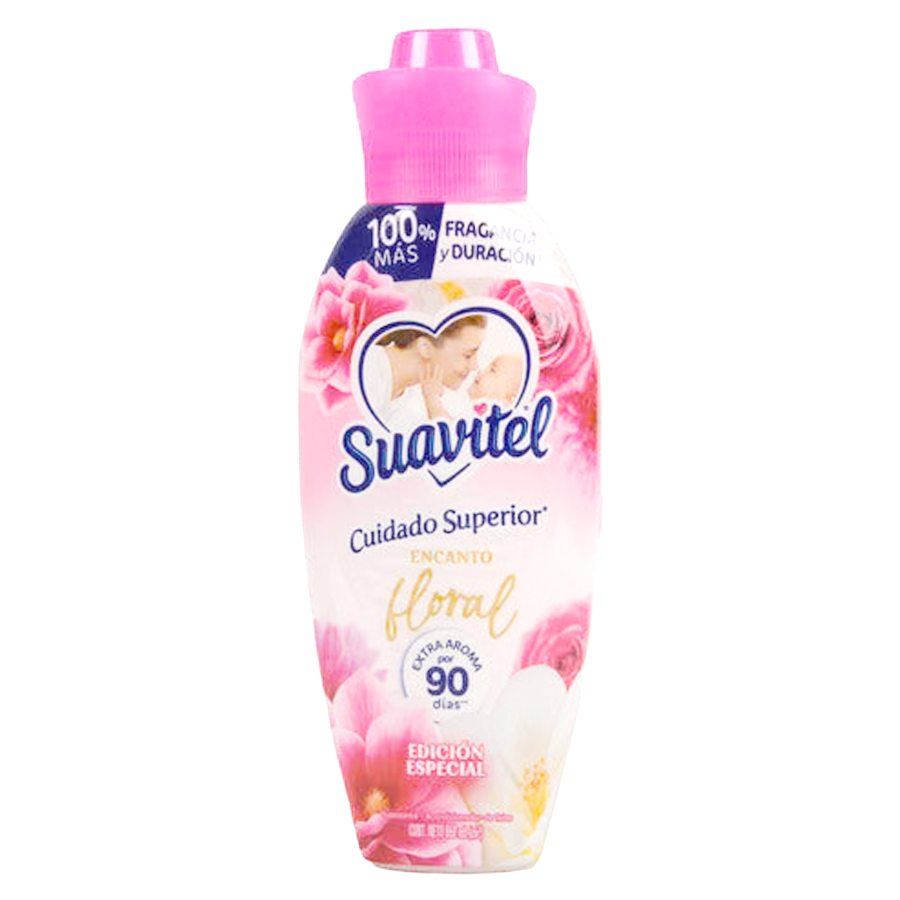 SUAVITEL FABRIC SOFTENER 650 ML FLORAL (PINK)