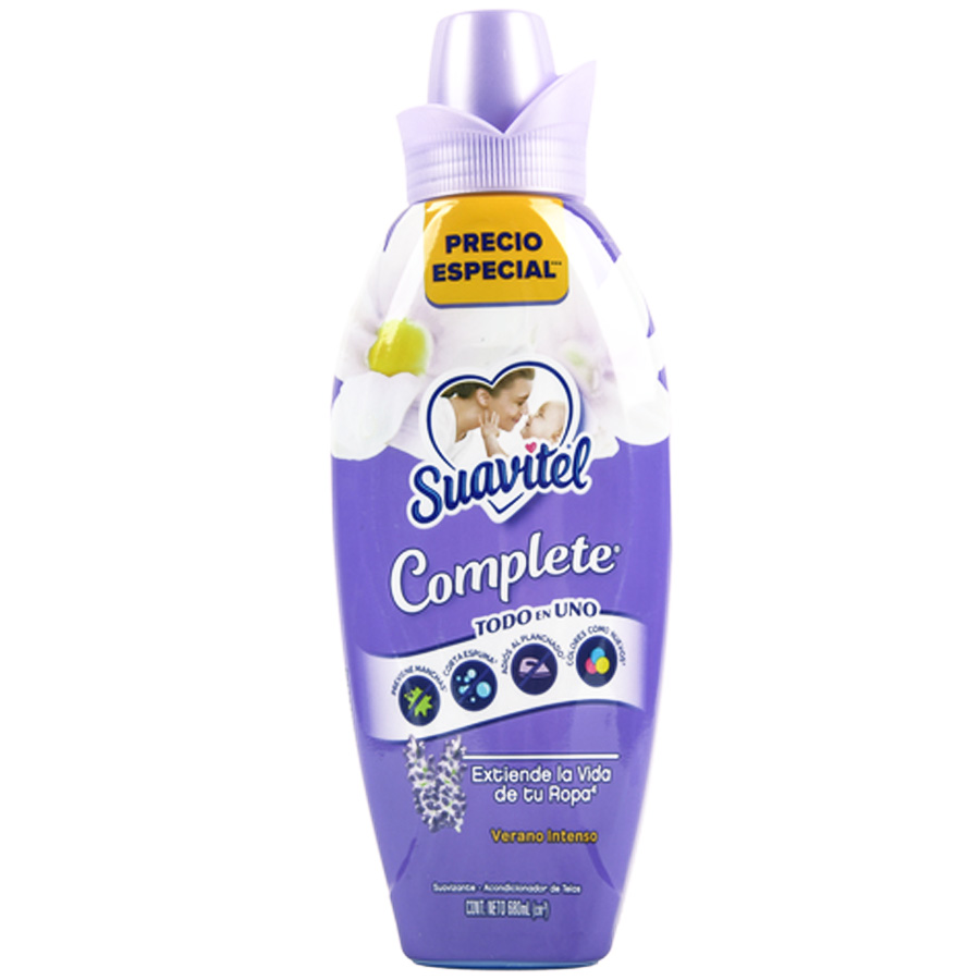 SUAVITEL FABRIC SOFTENER 680 ML COMPLETE VERANO INTENSO