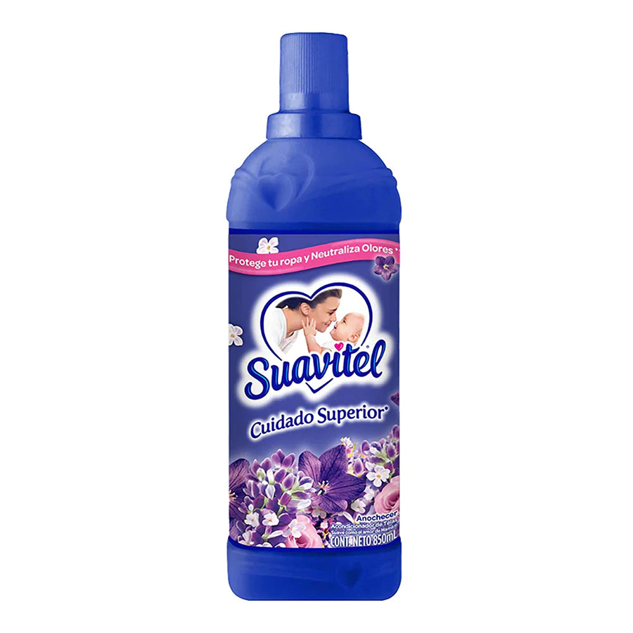 SUAVITEL FABRIC SOFTENER 850 ML ANOCHECER (DARK BLUE)