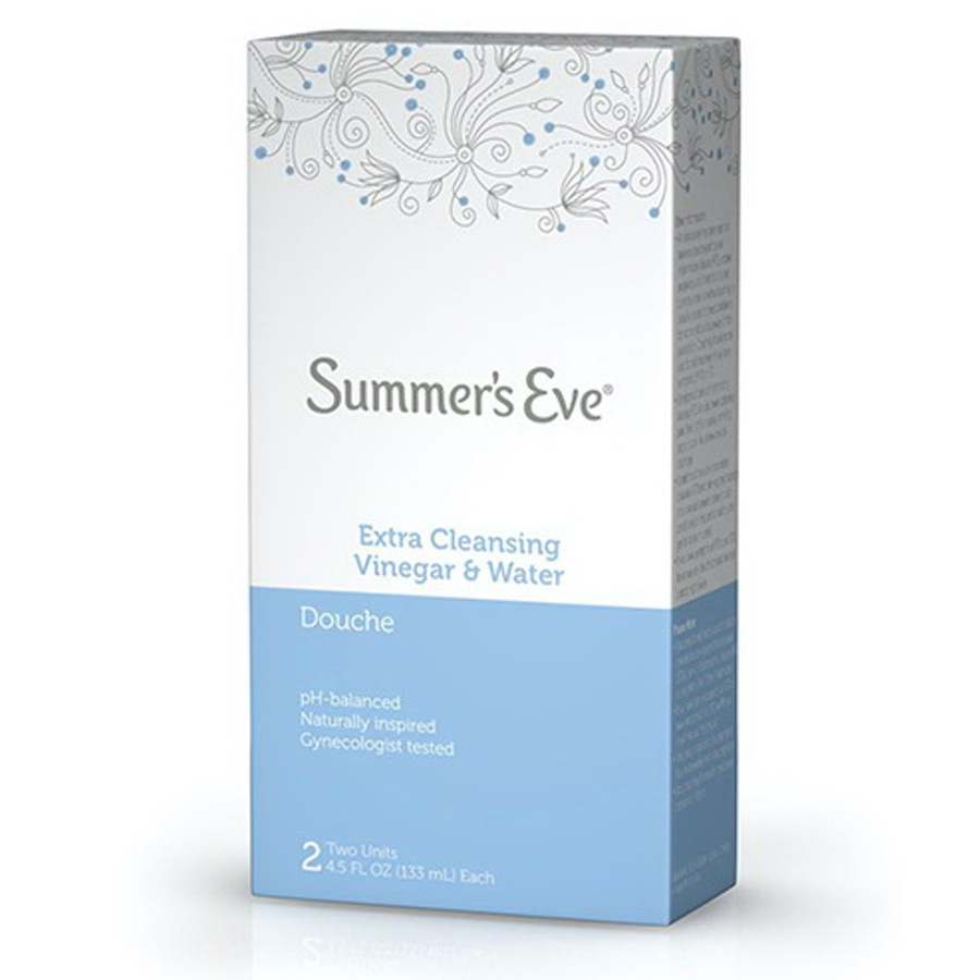 SUMMERS EVE DOUCHE 4.5 OZ 2 PK EXTRA CLEANSING VINEGAR & WATER