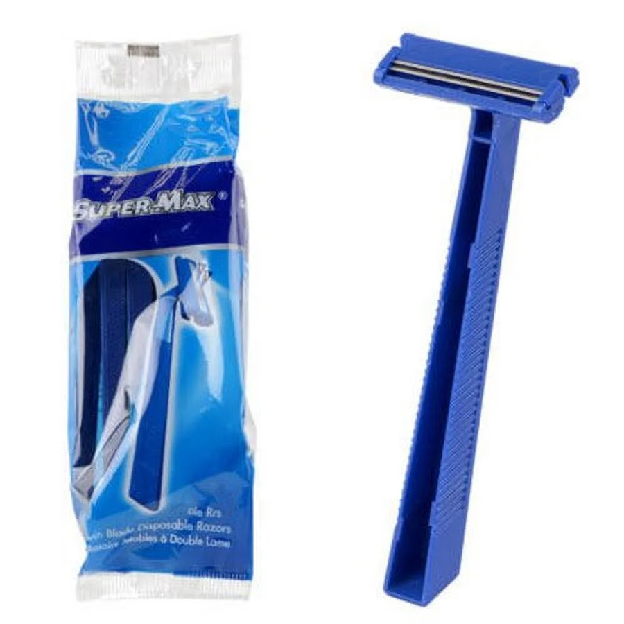 SUPER MAX RAZORS DISPOSABLE 15 CT DISPLAY