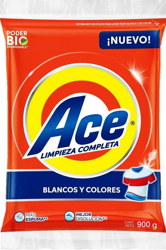 ACE DETERGENT POWDER 900 G