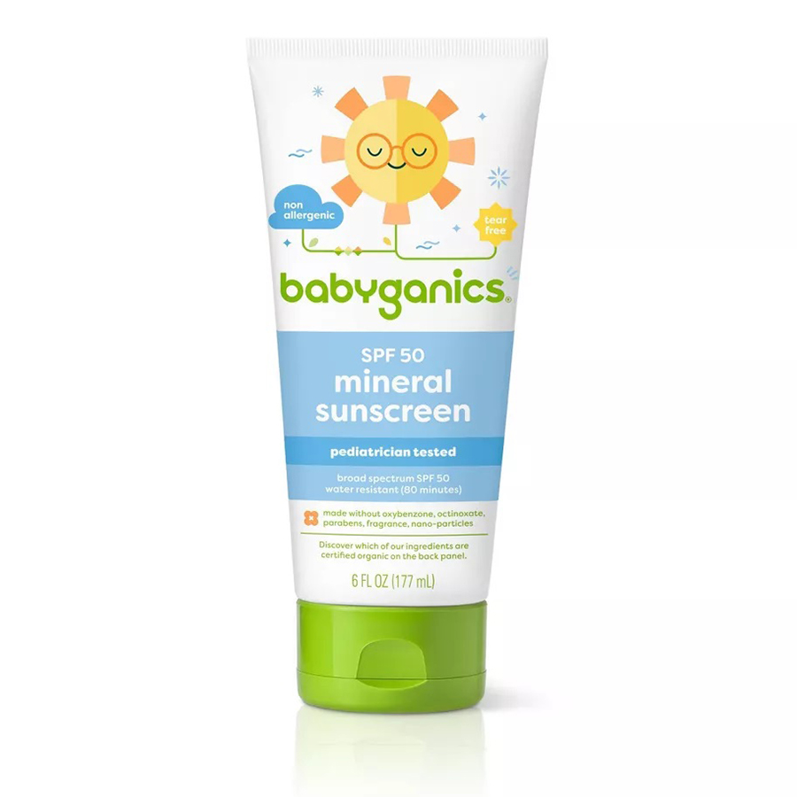 BABYGANICS LOTION 6 OZ SS 50SPF