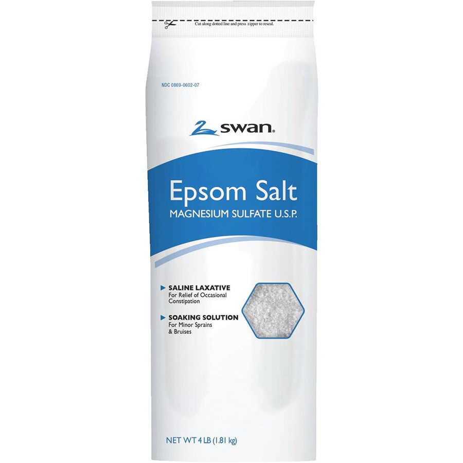 SWAN EPSOM SALT 4 LB / 64 OZ