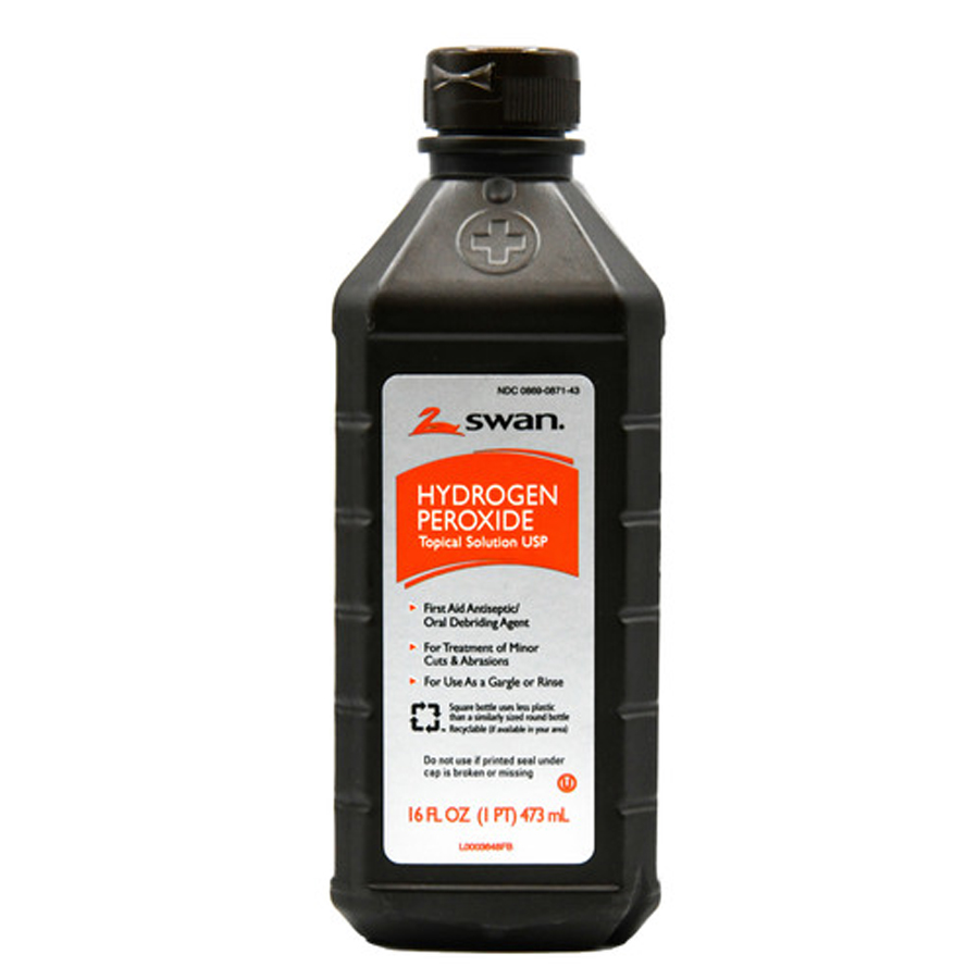 SWAN HYDROGEN PEROXIDE 16 OZ 3%