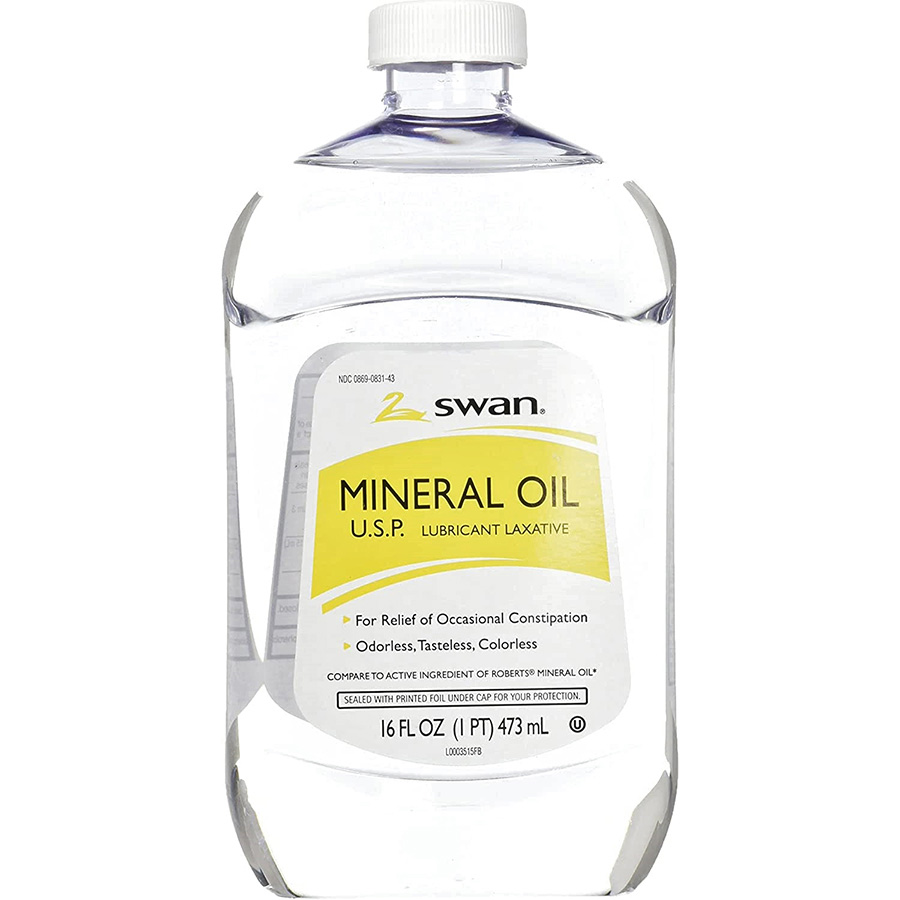SWAN MINERAL OIL 16 OZ HEAVY