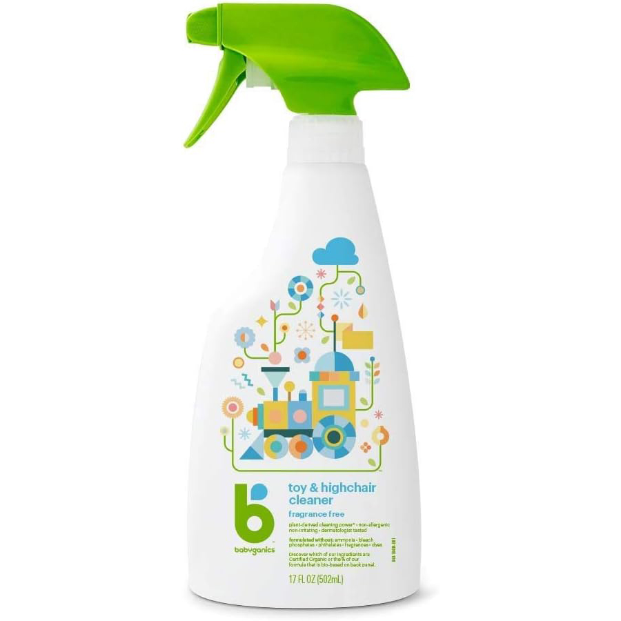 BABYGANICS TOY & HIGHCAHIR CLEANER 17 OZ FRAGRANCE FREE
