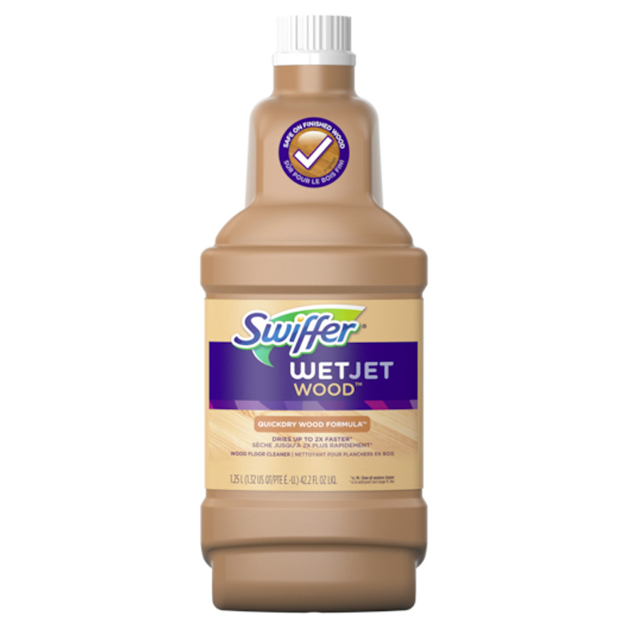 SWIFFER WOOD FLOOR CLEANER 1.25 L WET JET QUICK DRY