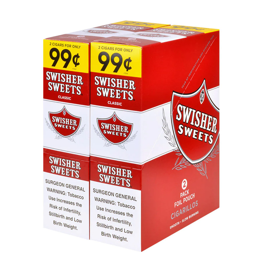 SWISHER SWEET CIGARILLOS 2 / 1.49 2 X 15 CT SWEET