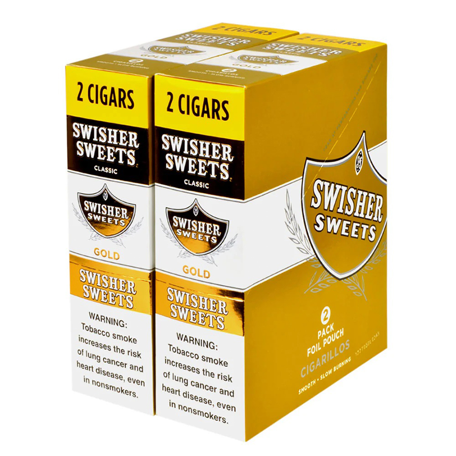 SWISHER SWEET CIGARILLOS SAVE ON 2 CT GOLD