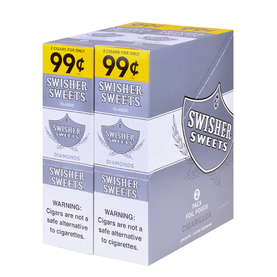 SWISHER SWEET PAPER CIGARETTES 2 CT SAVE ON 2 DIAMONDS